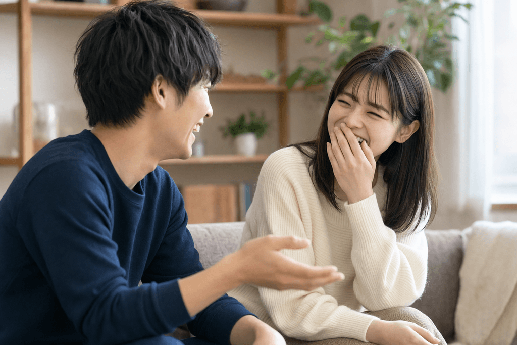 笑