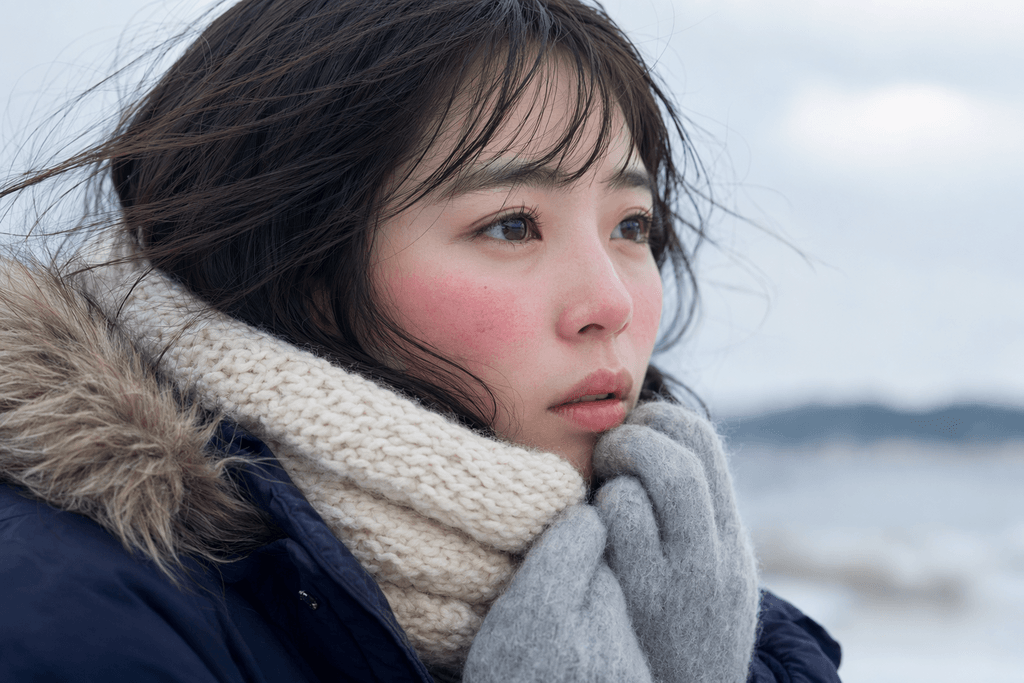 頬