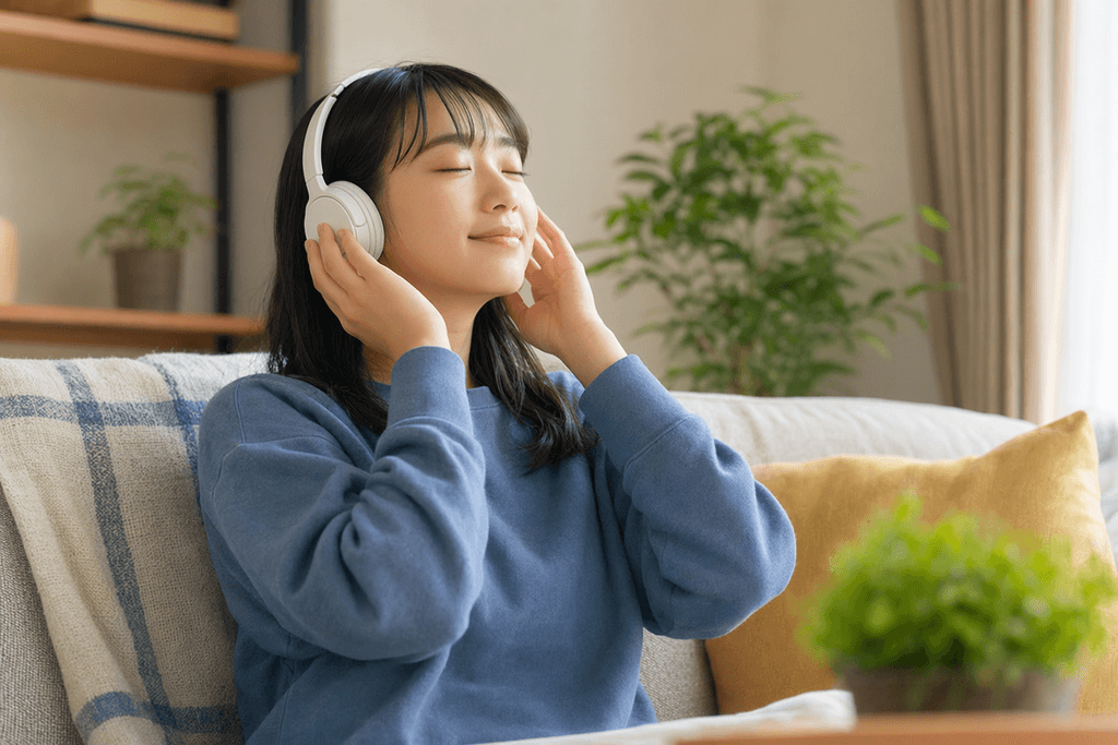 聞く