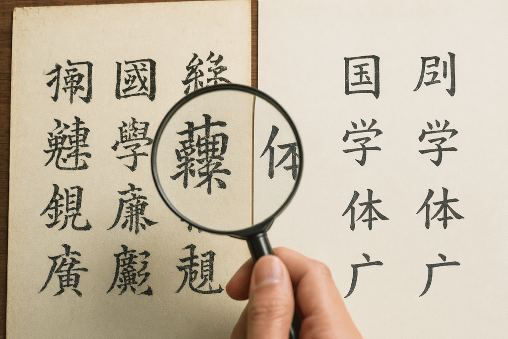 字体
