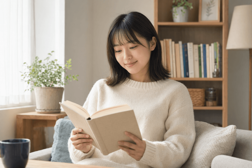 読む