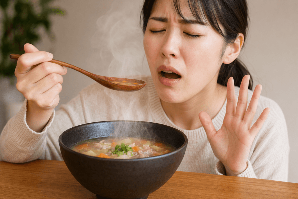 熱い