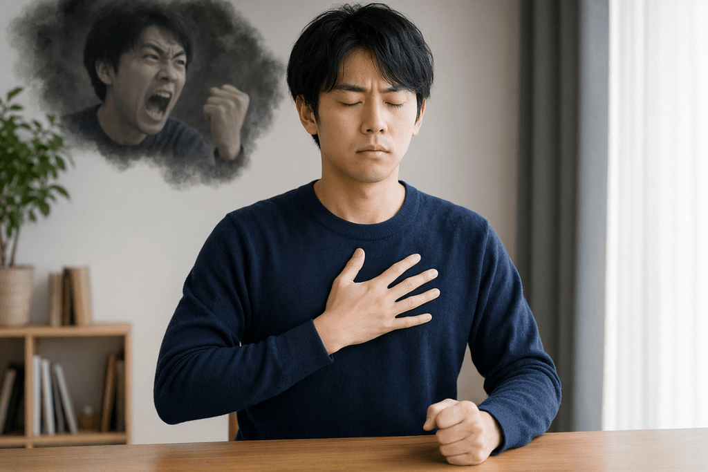 おさえる