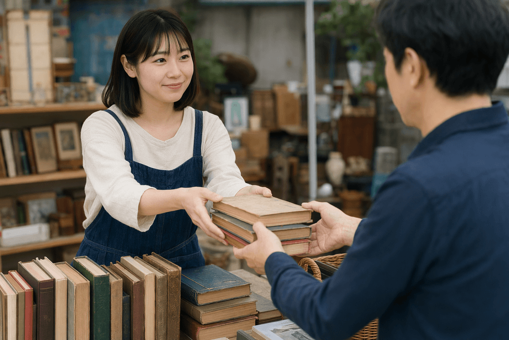 売る