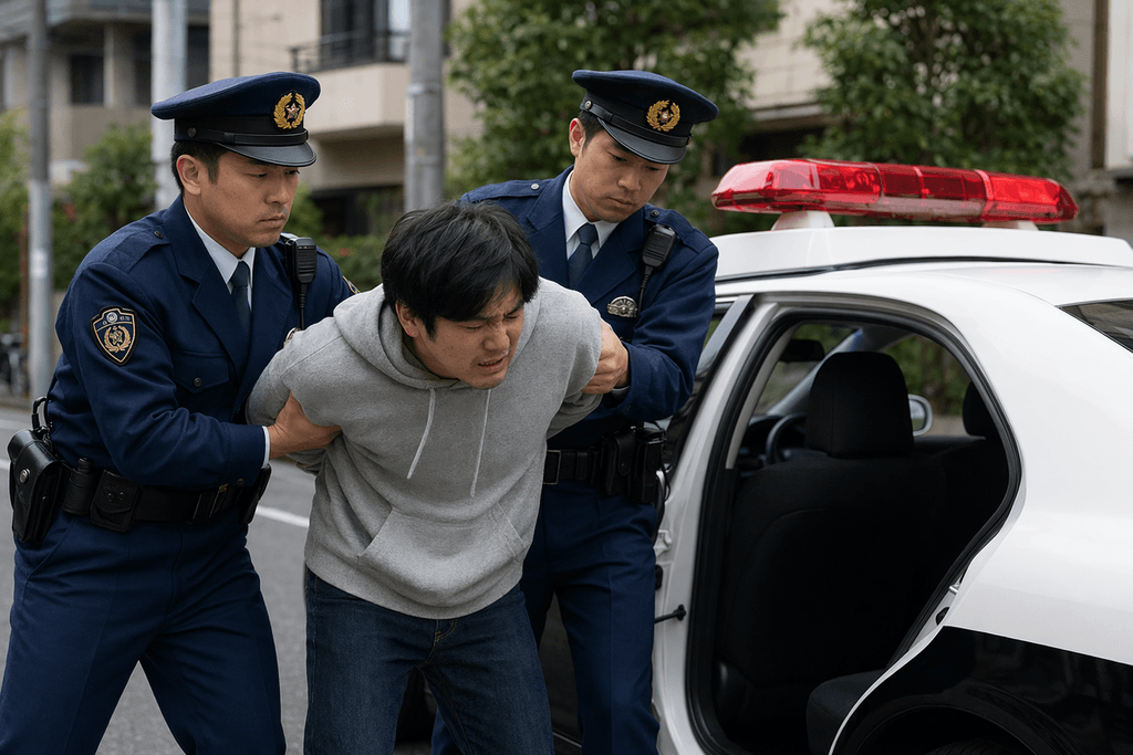 捕まえる