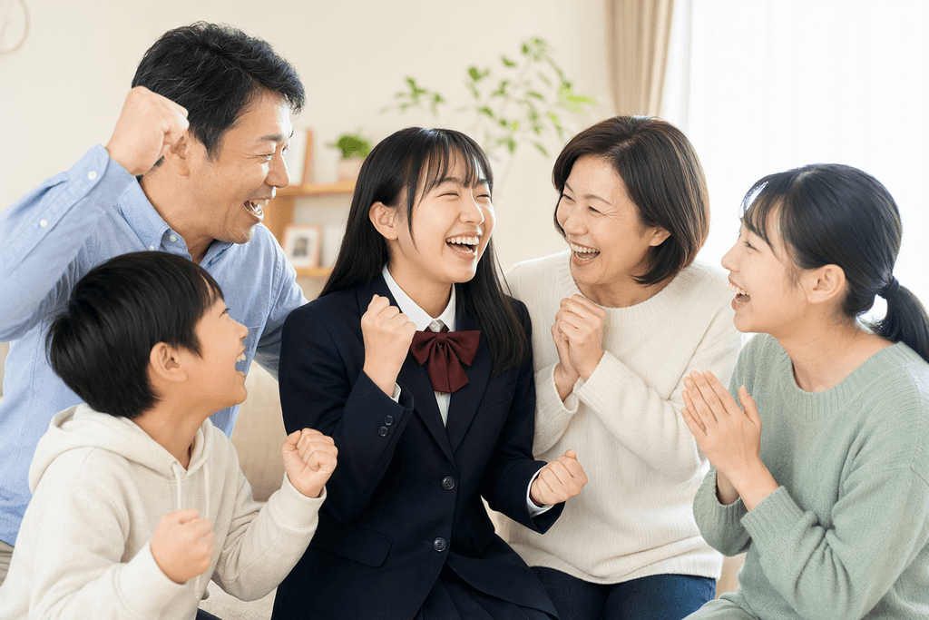喜ぶ