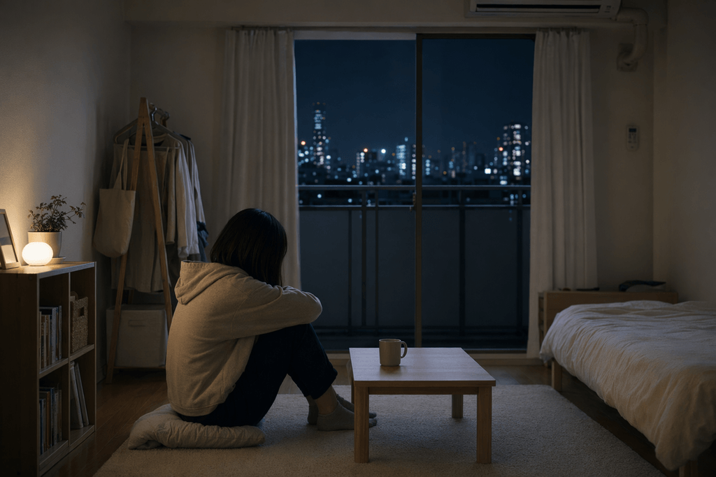 寂しい