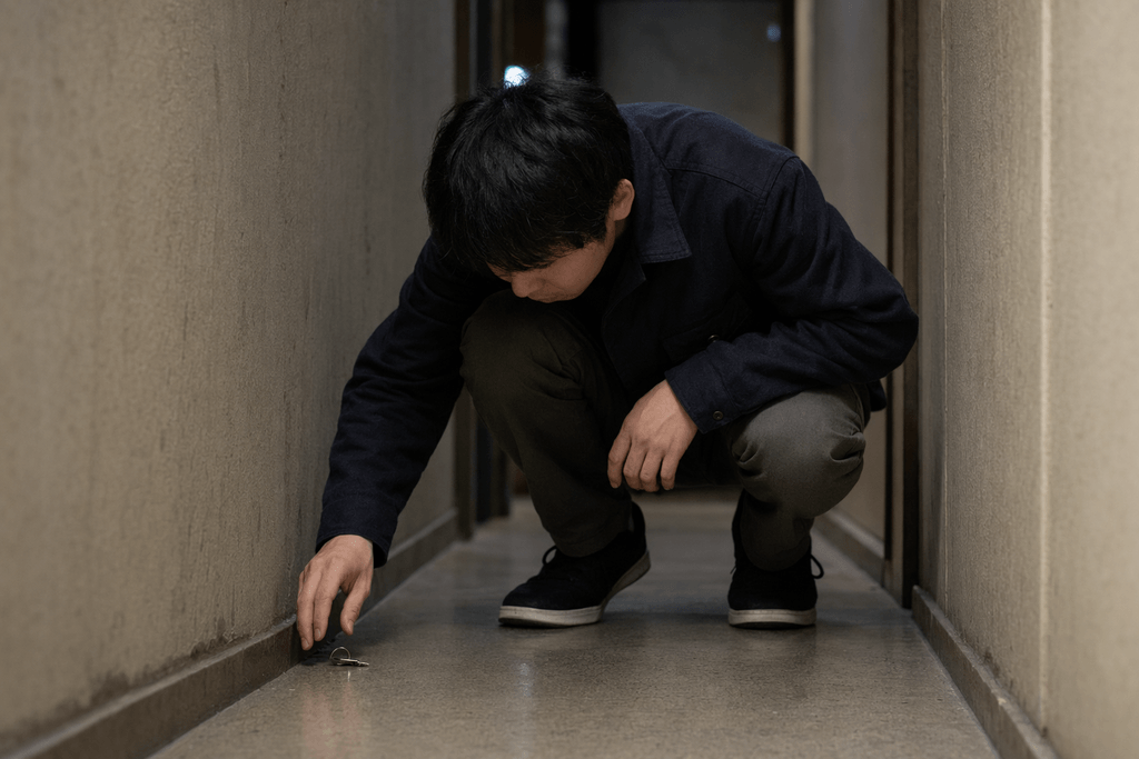 しゃがむ