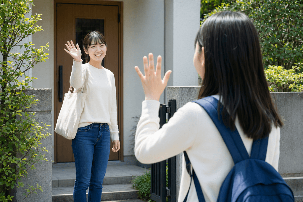 バイバイ