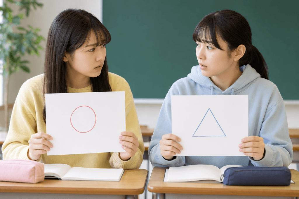 違う