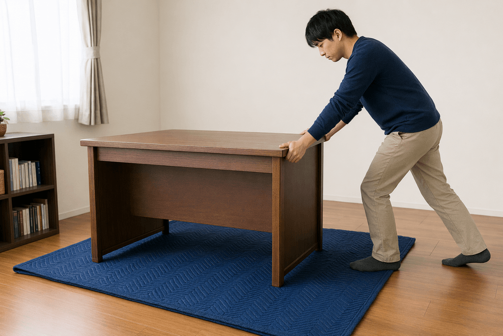 動かす