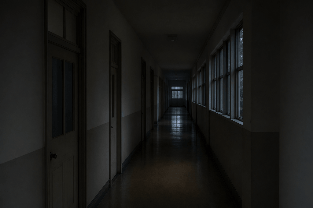 薄暗い