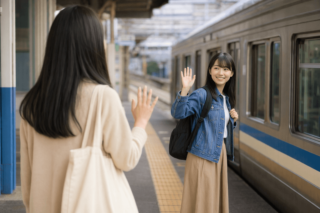 別れる