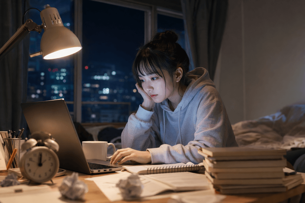 夜更かし