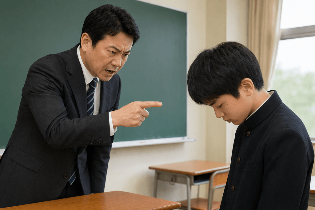叱る