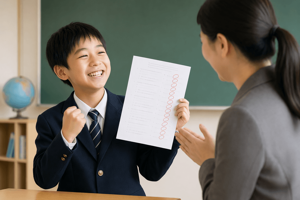 満点